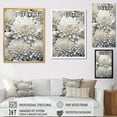 thumbnail image 4 of Designart "Ethereal Whiteness: Magical White Chrysanthemums" Chrysanthemums Canvas Prints, 4 of 7