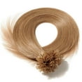 thumbnail image 3 of SEGO U Tip Hair Extensions Pre Bonded Fusion Hairpieces 100% Remy Human Hair U-tip Nail Tipped Keratin Glue Stick Microlink Blonde Hair Extension for Women 100 Strands, 3 of 8