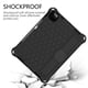 thumbnail image 3 of f1d For iPad Pro 11 (2024) Case Hand Strap Kickstand Honeycomb EVA t1n Cover with Shoulder Strap - P, 3 of 5