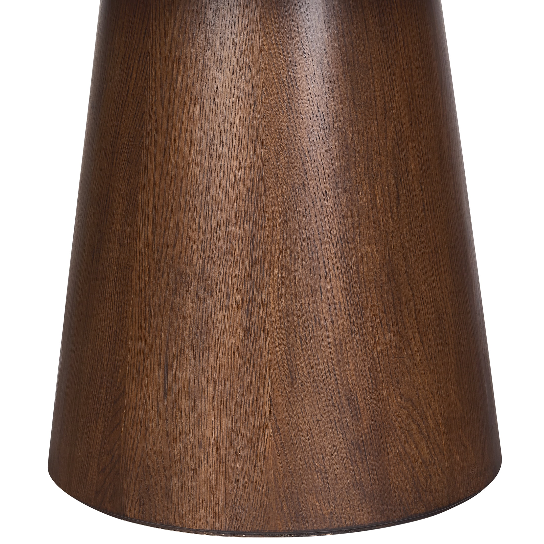 Better Homes & Gardens Ashby Dining Table with Walnut Finish and Pedestal Base