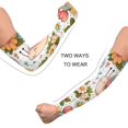 thumbnail image 4 of ALAZA Snails and Sunflowers UV Sun Protection Arm Sleeves UPF 50+ Compression Cooling Sleeve 1 Pair, 4 of 7