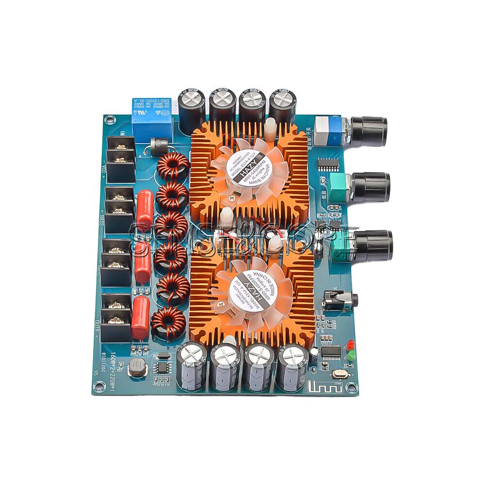 XH-A128 TDA7498E Bluetooth High Power Digital Amplifier Board 160W*2+220W - image 3 of 9
