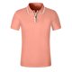 thumbnail image 1 of Camisa de hombre con cuello en V y botones a rayas: prenda versátil informal y de negocios, diseño con costuras de poliéster, para llevar en todas las estaciones al aire libre, 1 of 6