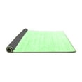thumbnail image 2 of Ahgly Company Indoor Rectangle Solid Green Modern Area Rugs, 7' x 9', 2 of 4