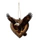 thumbnail image 1 of Adornos navideños de animales del bosque, adornos acrílicos 2D de zorros, águilas y pájaros, colgantes del bosque para decorar el árbol de Navidad y fiestas en casa, 1 of 7
