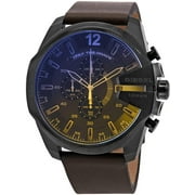 Diesel Exclusive Mega Chief Chronograph Quartz Blue Dial Men's Watch DZ4401