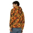 thumbnail image 4 of Uemuo Halloween for Men's Fashion Full-zip Hoodies & Sweatshirts with Kangaroo Pocket, Zip-up Hooded Sweatshirt, Moisture Wicking & Breathable-Medium, 4 of 5