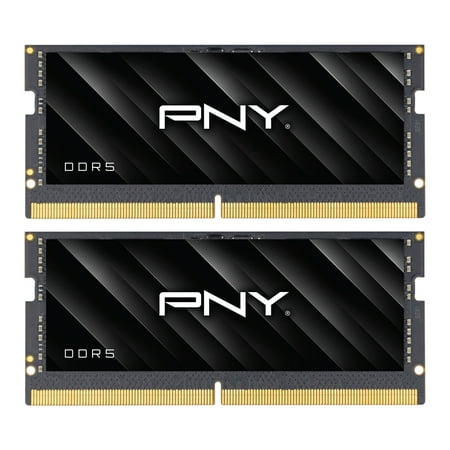 PNY Performance 64GB (2x16GB) DDR5 5600MHz (5200MHz/4800MHz) CL46 Laptop Memory Kit MN64GK2D55600-TB
