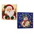 thumbnail image 6 of Pearl and Diamond Art Kits for Adults, Snowman Craft Kit with Pearls Diamonds and Easel, Charming Christmas Tabletop Decoration to Assemble, 6 of 8