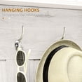 thumbnail image 5 of HOMCOM Hall Tree W/ Shoe Storage Bench Entryway Coat Rack Bench, White, 5 of 8