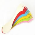 thumbnail image 3 of LABSERRON Set 6Pcs Red Good Grip Acrylic Forks and Spoons Silverware for Guests, 3 of 8