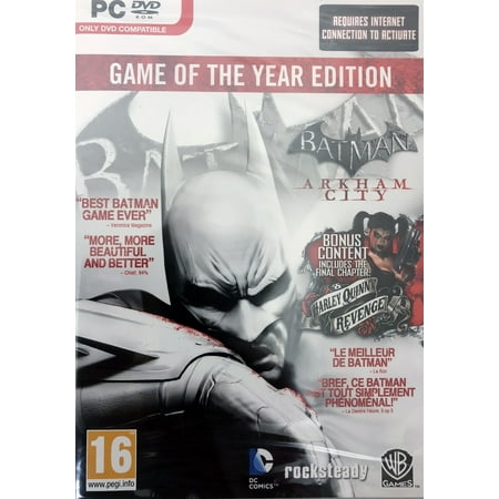 Batman: Arkham City Game of the Year Edition PC (Best Arkham City Player)
