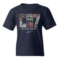 thumbnail image 1 of Remera juvenil azul marino XL homenaje a Ronaldo Cup & Branch, 1 of 1