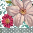 thumbnail image 3 of Robertson, Walter 20x20 Black Modern Framed Museum Art Print Titled - Pink Dahlia, 3 of 5