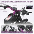 thumbnail image 5 of AKEZ 1500W Electric Bike,30MPH Electric Dirt Bike for Adults,48V18AH Dual Removable Battery Mountain Ebike,20'' Fat Tire Ebike,7Speed,Hydraulic Brake UL2849, 5 of 7