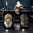 thumbnail image 2 of 20oz Wolf Gifts for Men, Women, Wolf Gifts for Wolf Lovers, Valentines Day Gifts for Him, Her, Coffee Thermos Native American Dreamcatcher Wolf Tumbler Cup Insulated Travel Coffee Mug with Lid, 2 of 6
