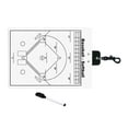 thumbnail image 4 of Colaxi Coaching Boards Coaches Marker Whiteboard Portable Professional Game Training Tool Training Equipment Practice Board Strategy Baseball, 4 of 8