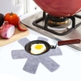 thumbnail image 3 of 1 Set 12 Pcs Pot and Pan Protectors Gray Pads Non Stick Pot Pad Cookware Protector Set(Grey,4pcs 38CM, 4pcs 35CM and 4pcs 26CM), 3 of 5