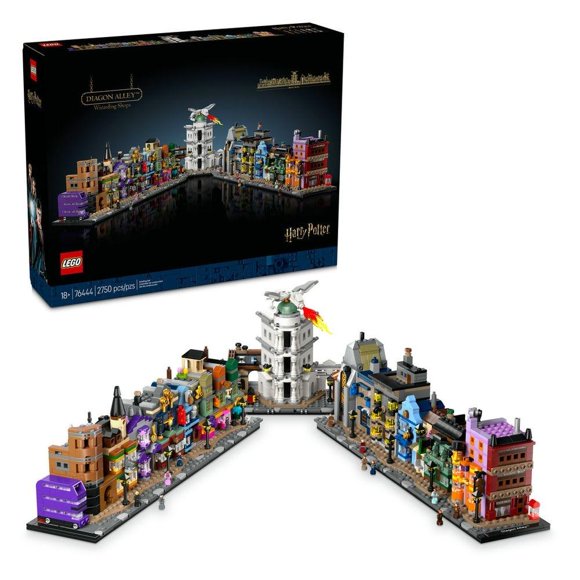 Set LEGO Harry Potter Tiendas Mágicas del Callejón Diagon 76444