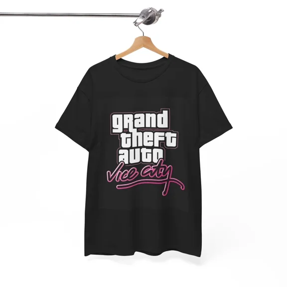 Grand Theft Auto Vice City Retro Gamer Vintage Graphic Unisex T-Shirt up to size 5XL