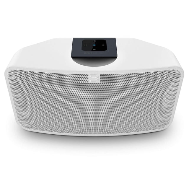 Bluesound PULSE MINI 2i Compact Wireless Multi-room Smart Speaker with Bluetooth -White - Works with