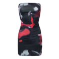 thumbnail image 4 of WILLBEST Vestidos Floreados para Mujer, Nueva Tendencia de Primavera para Mujer, Vestido Corto Cruzado con Cuello En V y Estampado . Grande​​, 4 of 4