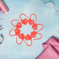 thumbnail image 4 of 100 Pcs Knitting Needle Clips Stitch Marker Clips Sweater Knitting Crochet Markers, 4 of 5
