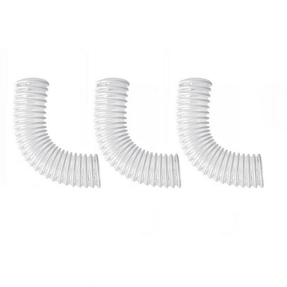 3 Pack 1-1/2Inch Replacement Lower Nozzle Duct Hose for Shark Vacuum Accessories NV341 NV470 NV500 NV501 UV560