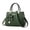 Army Green#136, variant on Women's PU Leather Handbag with Star Charm, Black Tote Bag with Adjustable Strap, Large Capacity Crossbody Shoulder Purse for Work Daily Commute Shopping Travel