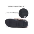thumbnail image 5 of DL Womens Warm Memory Foam House Slippers Winter Slip on Womens Indoor Bedroom Slippers Non-Slip, 5 of 7