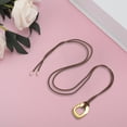 thumbnail image 5 of Unique Bargains 1 Pcs Adjustable Waist Belt Fashion Tie Pattern Adjustable Waist Cord Caramel Brown, 5 of 5