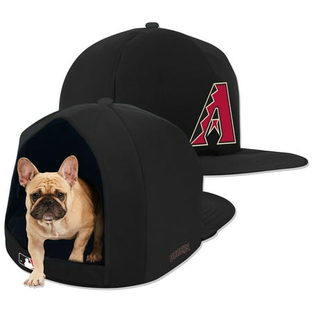 UPC: 0840071701792 | Black Arizona Diamondbacks Plush Pet Nap Cap Dog Bed