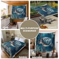 thumbnail image 6 of Nautical Sea Turtle Tapestry for Bedroom Wall Hanging Tapestry, Coastal Vintage Ocean Shells Ceiling Backdrop Tapestries Poster Blanket Wall Decor for Teens Room Living Room Dorm 59" x 90", 6 of 8