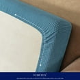 thumbnail image 3 of Subrtex Stretch Fabric Jacquard and Polyester Sofa Seat Cushion Slipcover, Denim Blue, 3 of 7
