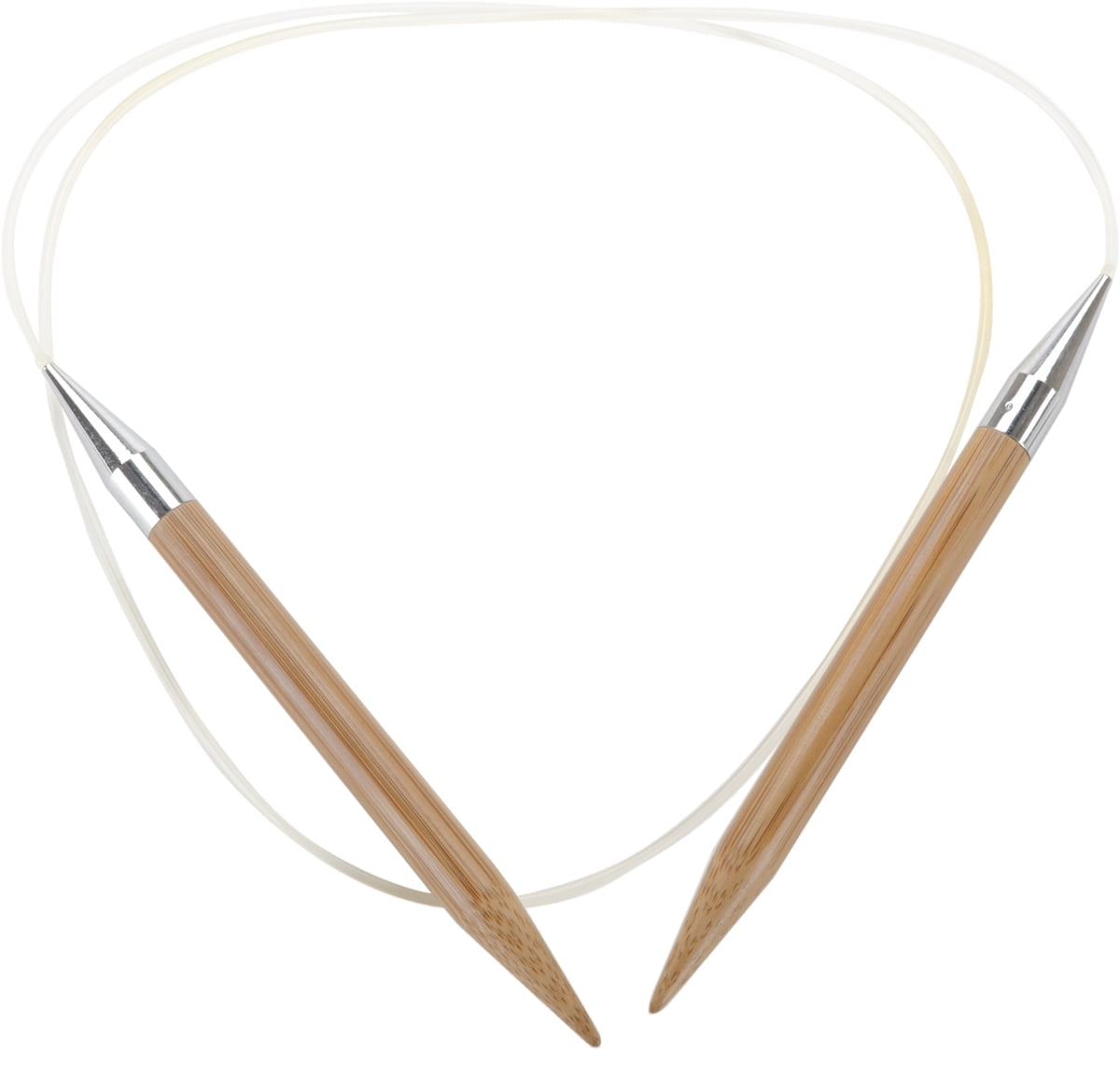 Bamboo circular knitting needles are very smooth to the touch and travel  safe.