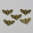 thumbnail image 3 of Tibetan Style Alloy Pendants Butterfly with Skull Charms Antique Bronze 26.5x42.5x3.5mm Hole: 1.8mm, 3 of 3