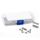 thumbnail image 1 of Speravity 100 unids/set fusible de tubo de vidrio conjunto surtido fusibles de vidrio de soplado rápido 0.2A-20A Kit con caja de almacenamiento Combinaciones de reproductor de DVD/TV para coche Speravity VI3801-00B, 1 of 6