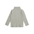 thumbnail image 4 of renvena Boys Girls Turtleneck Tshirt Cotton Long Sleeve Shirt Solid Color Warm Tee Tops Size 1-8 Green 7-8, 4 of 7