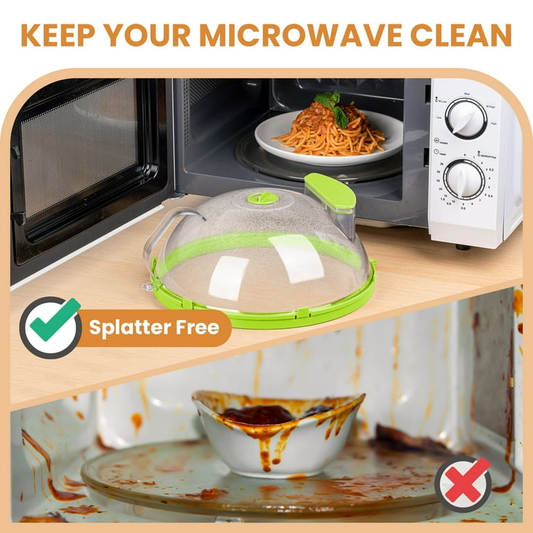 Microwave Splatter Cover Magnetic Hover Cover Magnetic Microwave