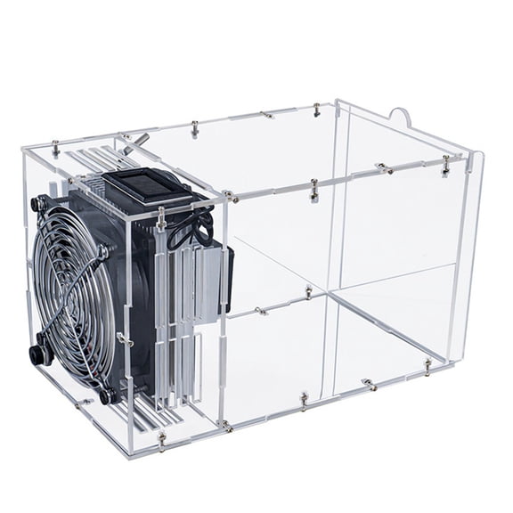 Micro-Refrigerator DIY Electronic Kit Semiconductor, Refrigeration Power Supply Mini Refrigerator
