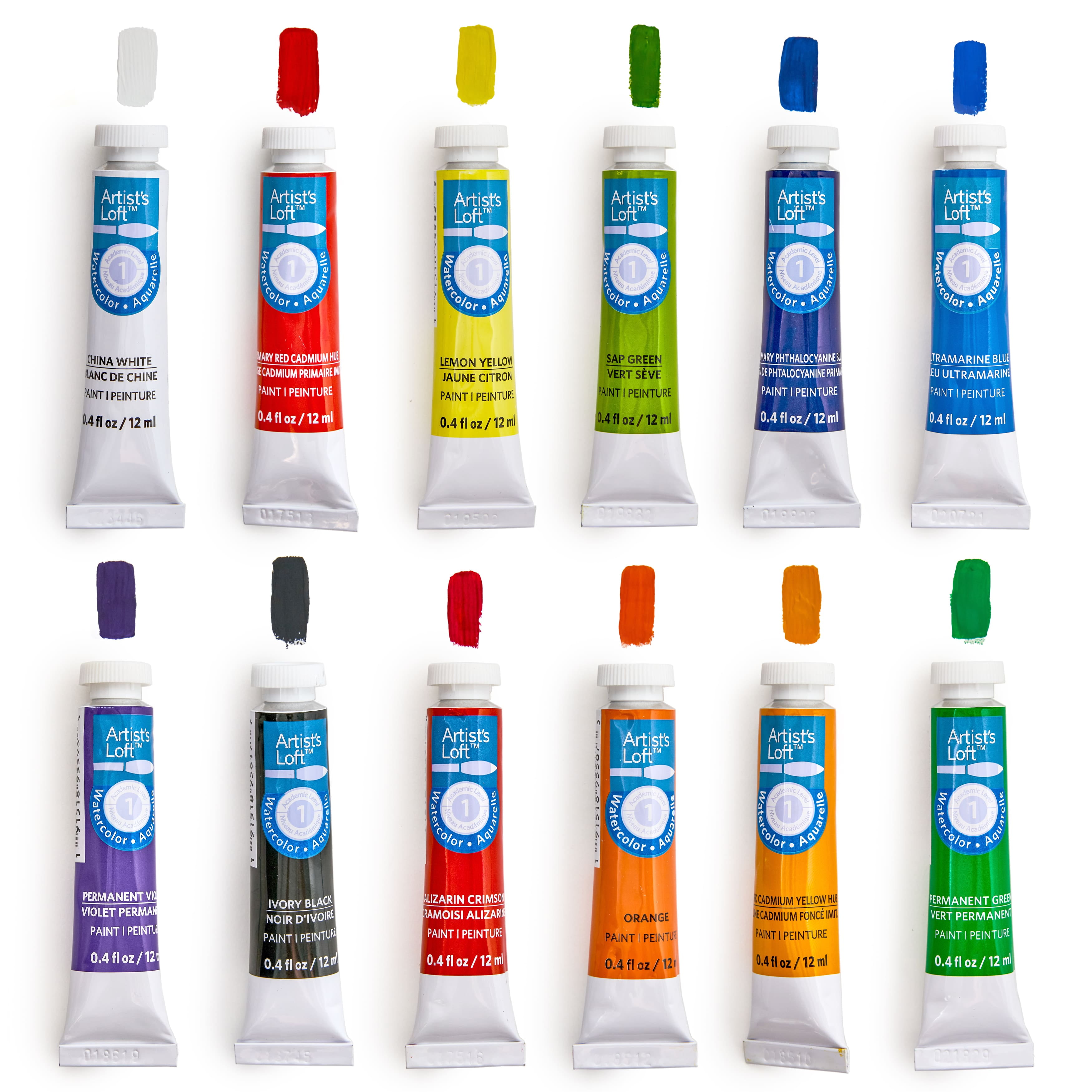 Artist's Loft Watercolor Paint Set, 24 Pieces