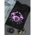 thumbnail image 3 of Neon Crab Shaped T-Shirt Women -Image by Shutterstock, Female 3X-Large, 3 of 4