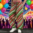 thumbnail image 2 of Elastic Waist Pants for Men, Solid Color Casual Shorts with Drawstring And Pockets, Polyester Workwear, 1 Pc, 2 of 4