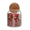 Clear, variant on Bxaolu 1Pack Glass Jars with Cork Ball Lid - Kitchen Food Terrarium Airtight Clear Storage Canisters with Wooden Lids for Cookie Candy Coffee Bean Spice Sugar Rice, 27Oz/800ML