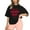Black2, variant on Flash Deal White Fox Sweatshirt Women's Oversized T Shirts Short Sleeve Crewneck Summer Tops Casual Loose Basic Tee Shirts 2024 Trendy Clothes Womens Graphic T Shirts Pink1 XL Clearance