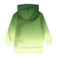 thumbnail image 5 of Grblisyd Girl's Cute Hoodies for Girls Kids 10-12 Hoodie Youth Long Sleeve Gradient Graphic Tween Tops Cute Sweatshirt Drawstring Pullover Trendy Kids Clothes Green 110, 5 of 5