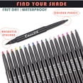 thumbnail image 3 of 2 In 1 Colorful Eyeliner Pencil Magnetic Eyeliner Eyelash Extension Easy To Wear Eye Makeup Long Lasting, Style 01, 3 of 3