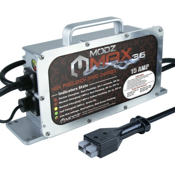 MODZ MAX Golf Cart High Frequency Rapid Charger - EZGO - Choose model