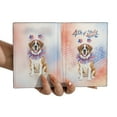thumbnail image 3 of 4th of July Saint Bernard Celebrates Independence Day Travel Passport Wallet St Dog Lover PU Leather Passport Holder Cover - 12010, 3 of 5