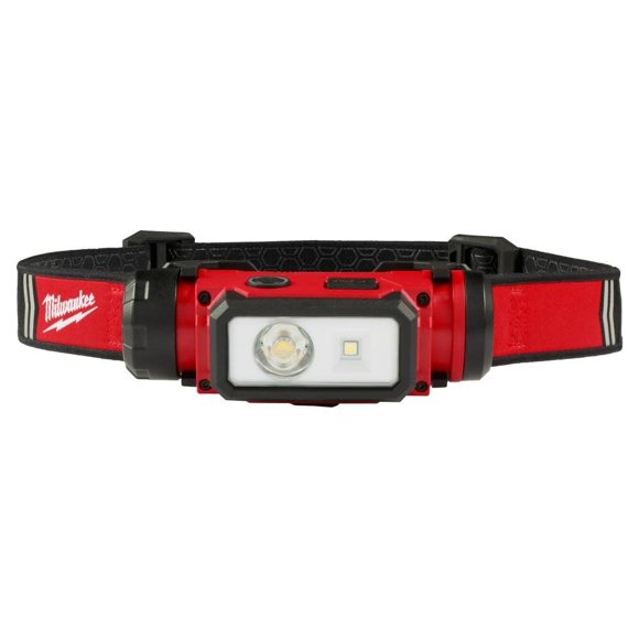 Milwaukee Lampe de Casque Headlamp 2163-21 600 Lumens Rechargeable par USB HD